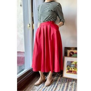 True Vintage made in France full midi skirt